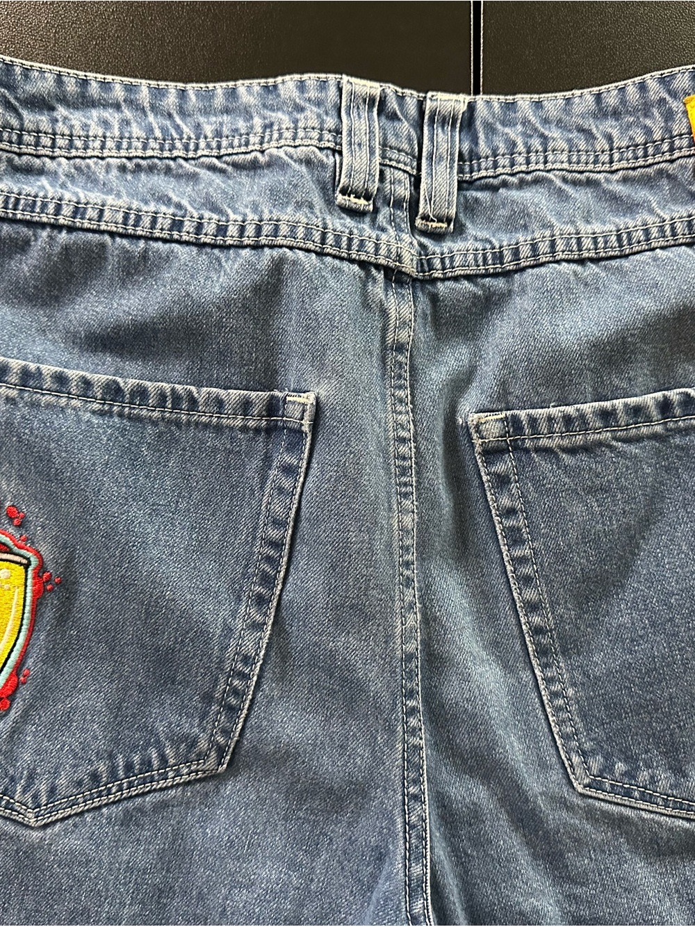 Empyre Baggy Classic Blue Men’s Jeans - Picture 7 of 7